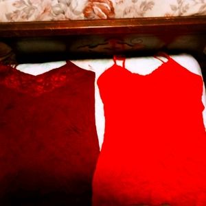 2 Maurices tank tops